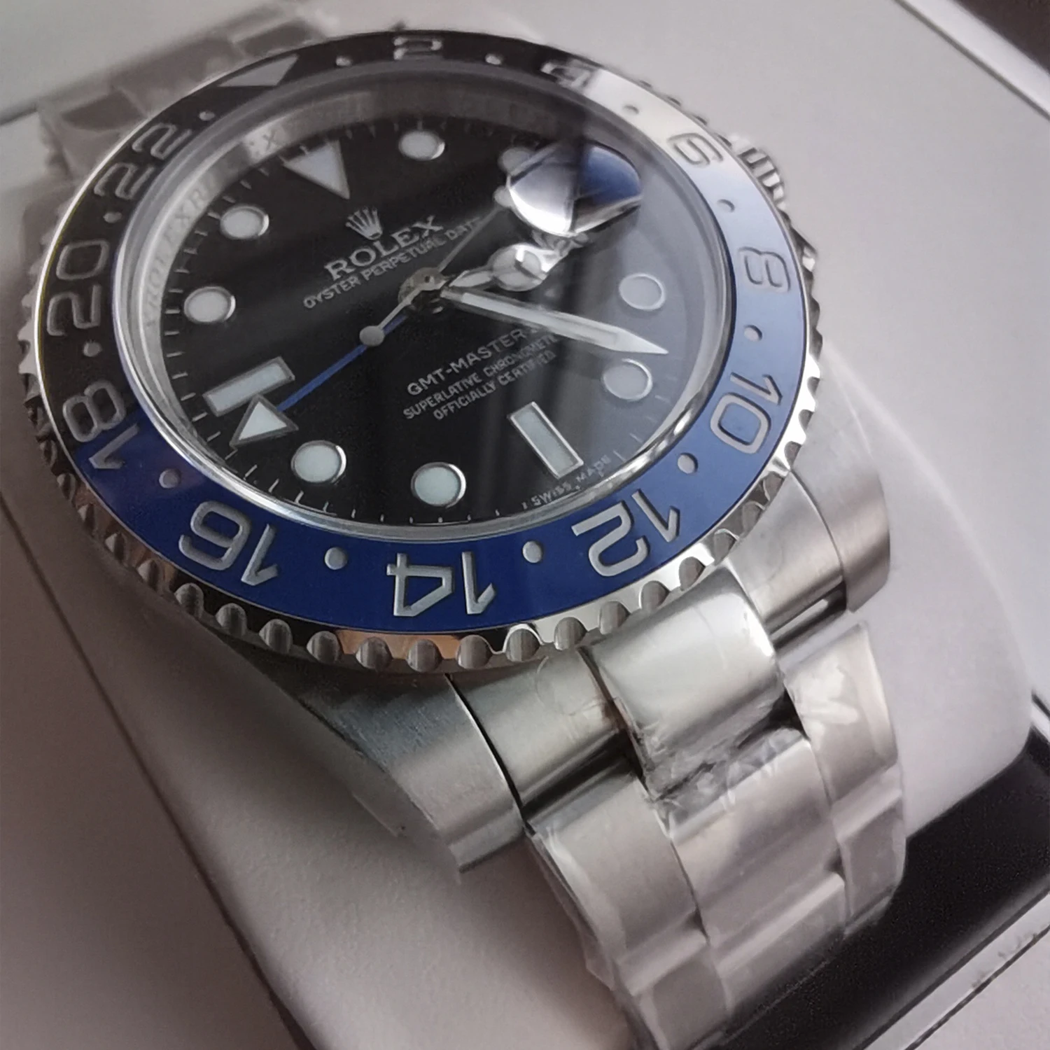 Часы Rolex GMT-Master 2 126710BLNR Batman 904L Cal. 3285 Синие Роскошные Наручные | часы