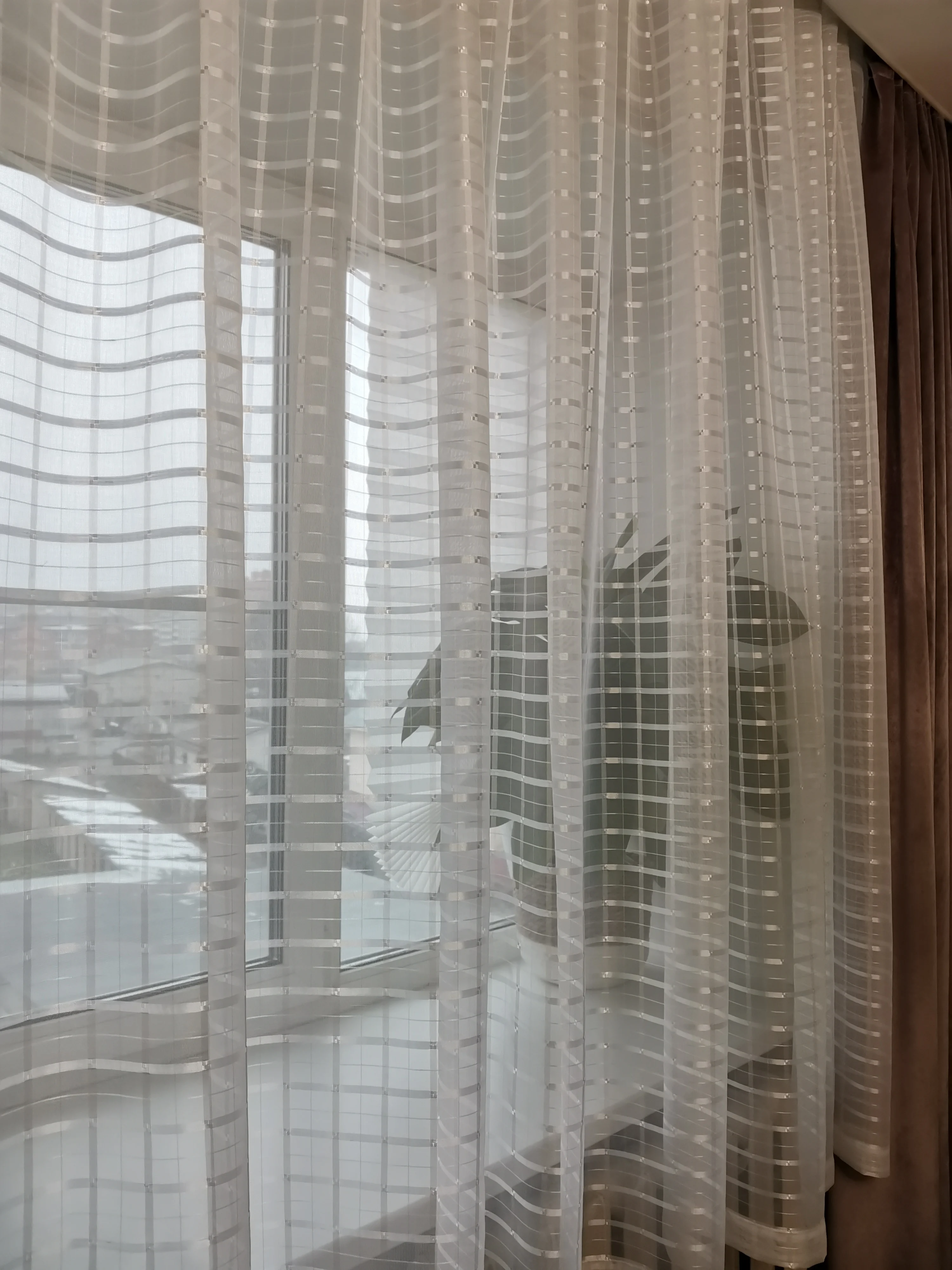 Curtains tulle in a cage short the kitchen nursery on curtain tape | Curtain