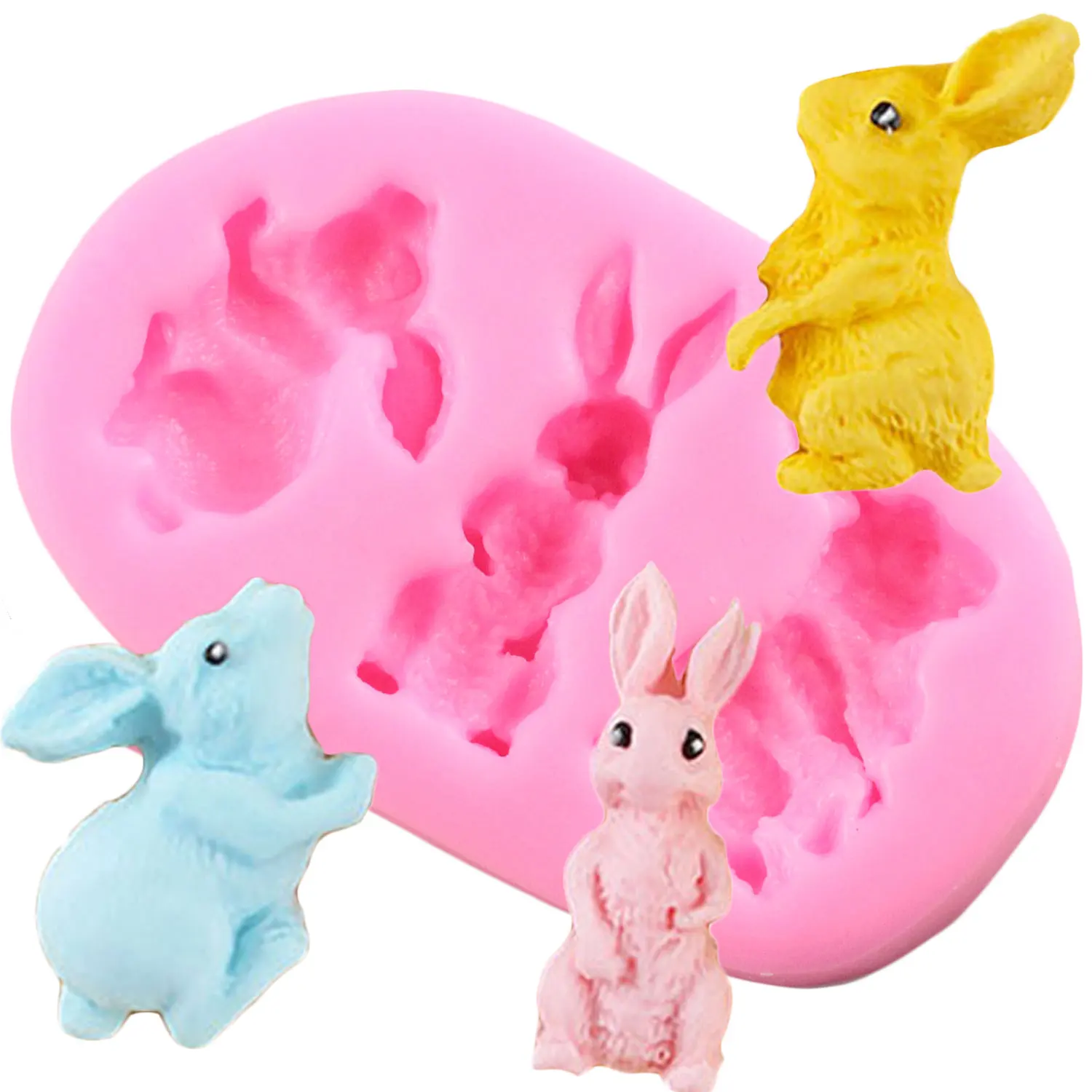 

Пасхальные искусственные кексы, Топпер, искусственные инструменты для украшения тортов, печенья, конфет, глина