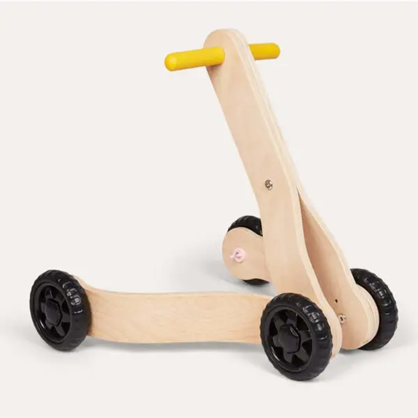 WALKER, ALL NATURAL WOOD WALKING ASSISTANT FOR BABIES BABY WALKING LEARNING