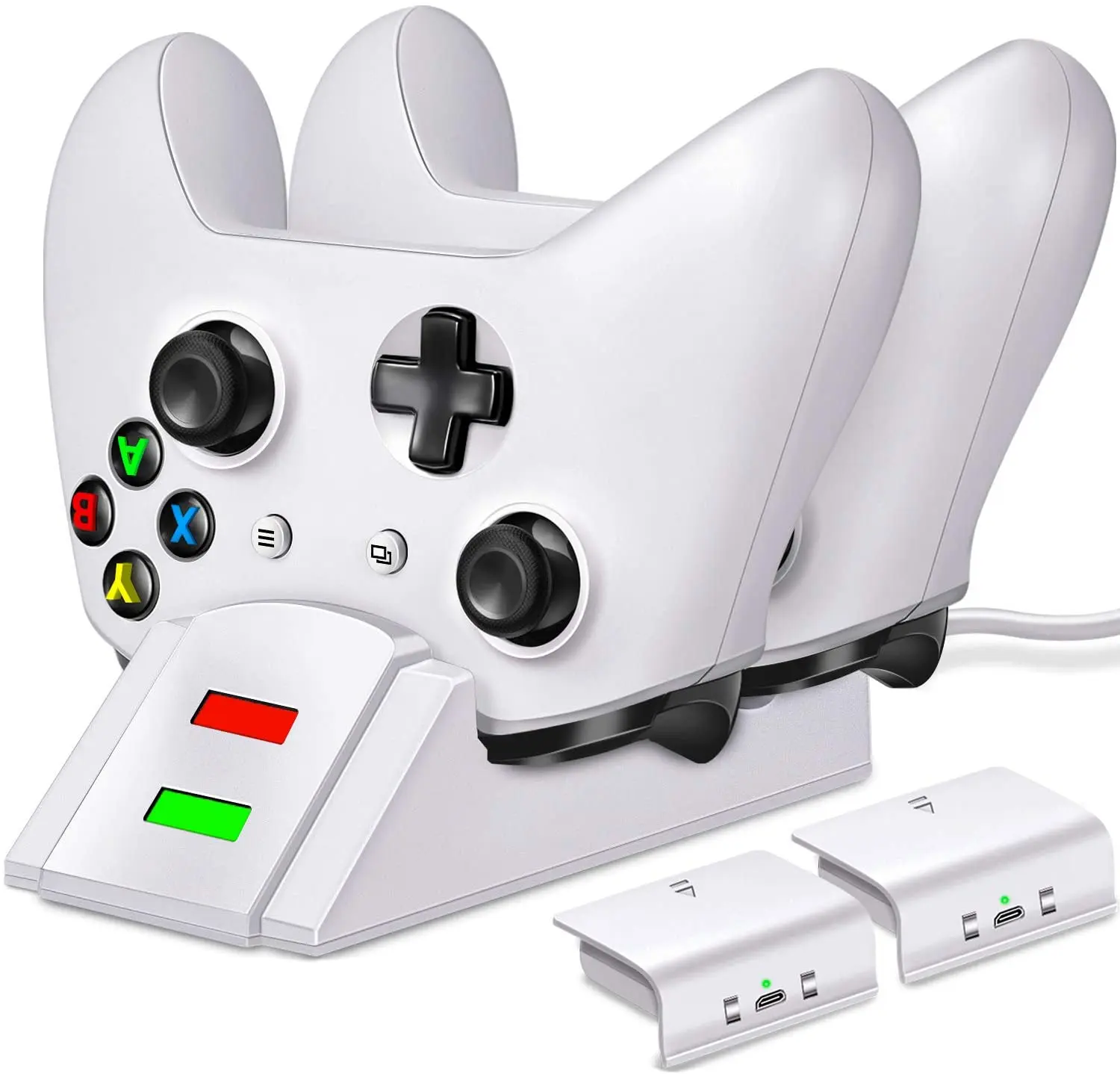 

Зарядное устройство для аккумуляторов 1200 мА ч, для геймпадов Xbox One, One S, One X, One Elite