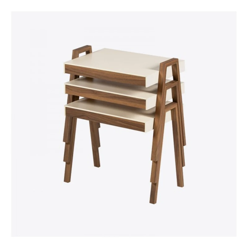 

Sedef Coffee Table Verona2 Wood Screwed Easily Installed Legs Mdf Laminated Coated 56x34x45 Fast Shipping From Turkey