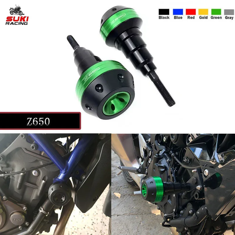 

Для KAWASAKI Z650 Z 650 2017 2018 2019 CNC защитная рама для мотоцикла, слайдер, обтекатель, защита от ударов