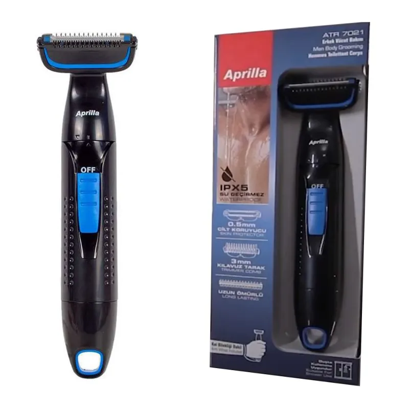 100% Водонепроницаемый Бритва для тела 3 мм Гребень кожи протекторами Для мужчин