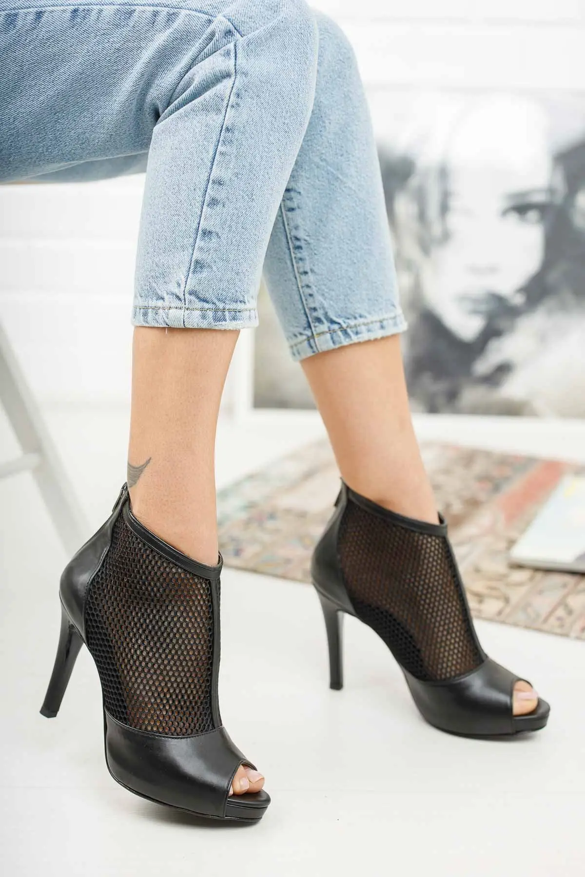 

Coleen Heels Women Shoes new season modern design detail high heel sexy women's fashion shoes