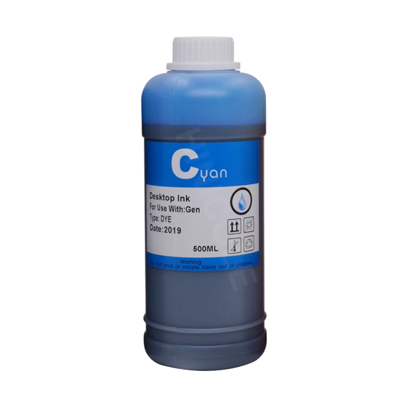 Чернильные чернила для принтера Hinicole 500 мл набор чернил заправки бутылок Canon Epson HP