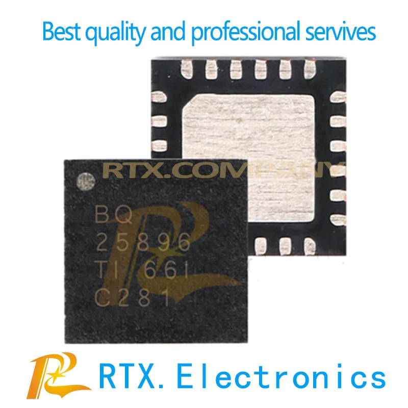 Оригинальный BQ25896 BQ25896RTW QFN24 USB зарядное устройство питание чип управления для Eperia