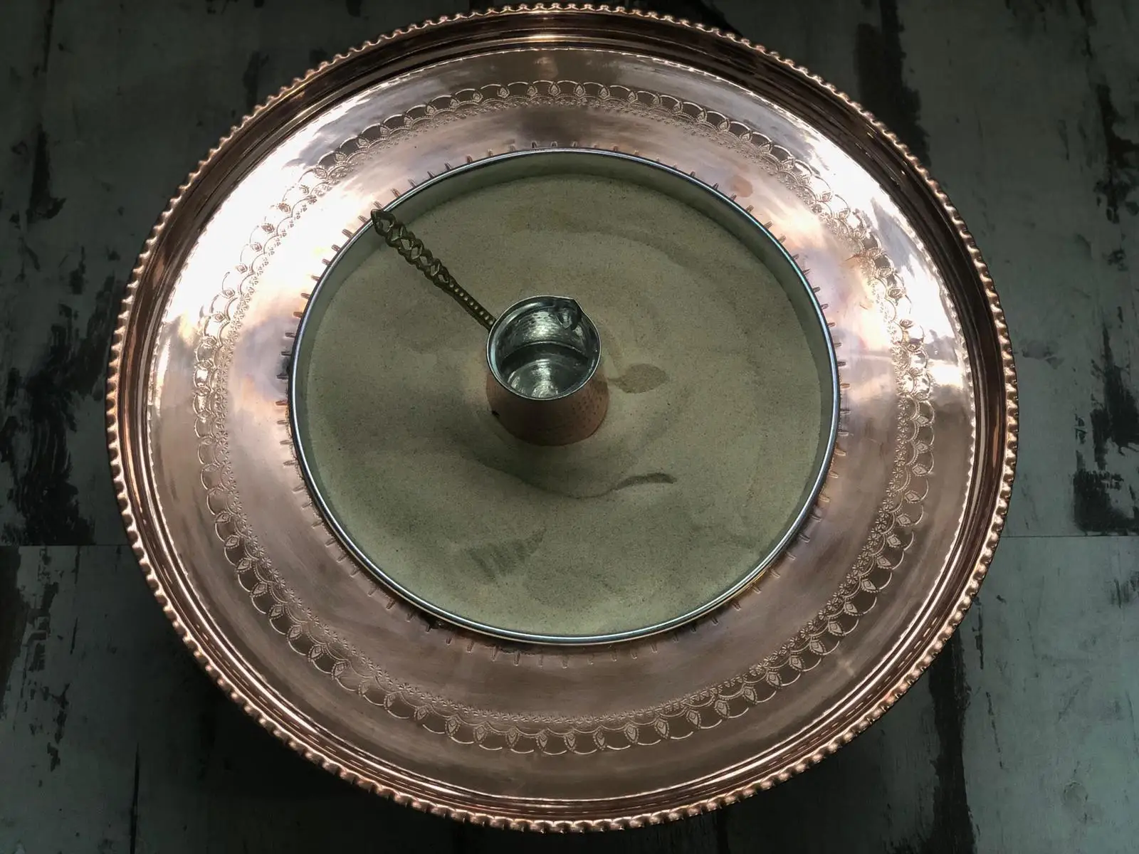 

KUTLU K1 COPPER SAND COFFEE MACHINE
