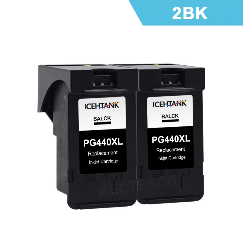 2BK Aecteach заправка чернильный картридж для Canon PG 440 CL 441 XL PG440 PG-440 для Canon Pixma MG3240 MG3540 MG4240 MG3640 принтер - Цвет: 2BK