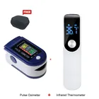 Цифровой термометр, медицинский Портативный Инфракрасный электронный термометр и отслеживание пульса и оксиметрии на кончиках пальцев