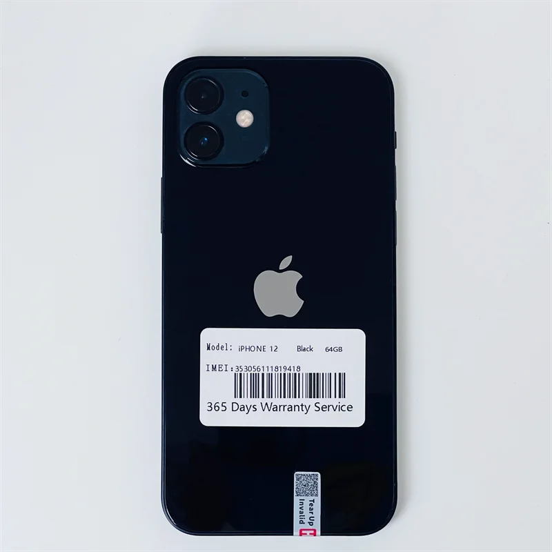 Разблокированный смартфон Apple iPhone 12 с функцией распознавания лица экран 6 1 дюйма 4