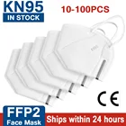 10100 шт FFP2 маска, способный преодолевать Броды для взрослых 5 Capas KN95 фильтр респиратора с многоразовые FFP2mask одобренный CE FPP2 маска для взрослых для губ маска для лица