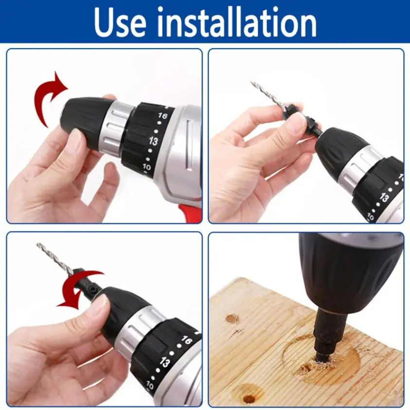 4/5 шт высокоскоростная стальная столешница сверло для деревообработки Набор