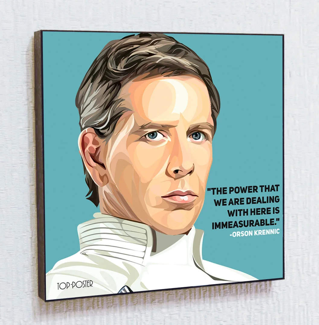 Орсон Кренник Картина в стиле Поп Арт с креплением на стену портрет постер плакат