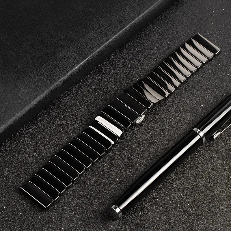 22mm Strap for Original Huawei Watch 3 Pro Ceramics Watch Band for GT 2 46mm Magic 2 GT2e Wrist Band For Samsung galaxy watch 3
