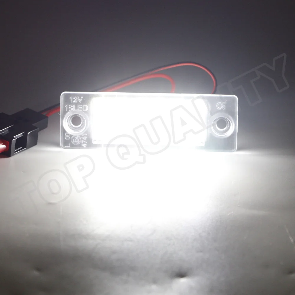 Для VW Sharan 7M 1995-2010 и Ford Galaxy Mk1 1995-2006 и Seat Alhambra 7V 1996-2010 светодиодные лампы освещения номерного знака 2 шт.