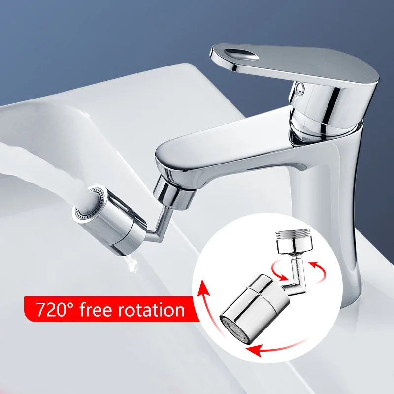 

Internal Thread Interface Universal Splash Faucet Water Saving Bubbler 720° Tap Filter Movable Sprayer Nozzle Kitchen Bathroom