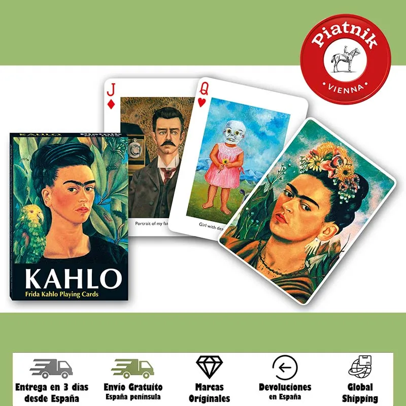 Piatnik покерная колода 54 карты Фрида Кало искусство покер для взрослых коллекция