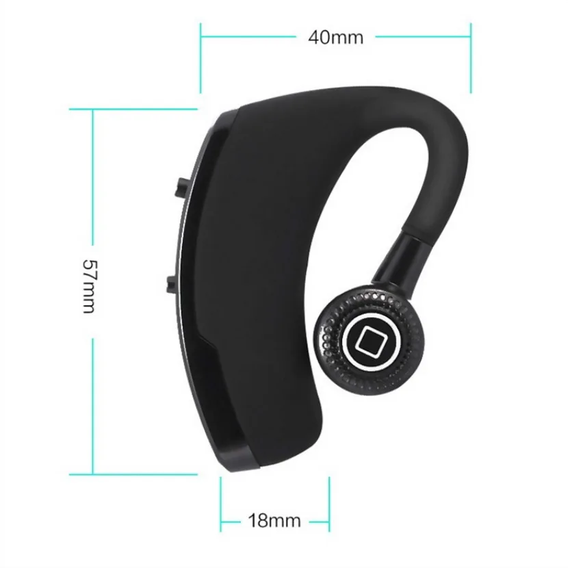 KPHRTEK 1 шт. Новинка V9 настоящая Беспроводная Bluetooth гарнитура спортивные стерео