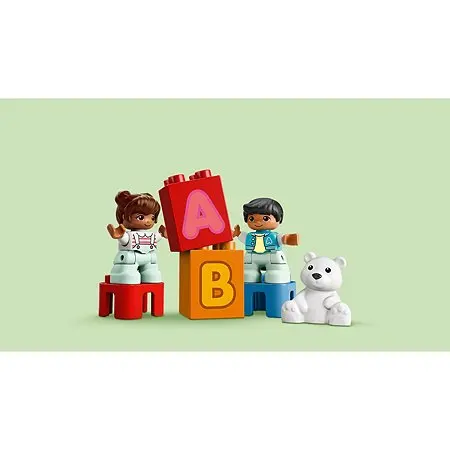 Конструктор LEGO DUPLO Грузовик Алфавит 10915 | Игрушки и хобби