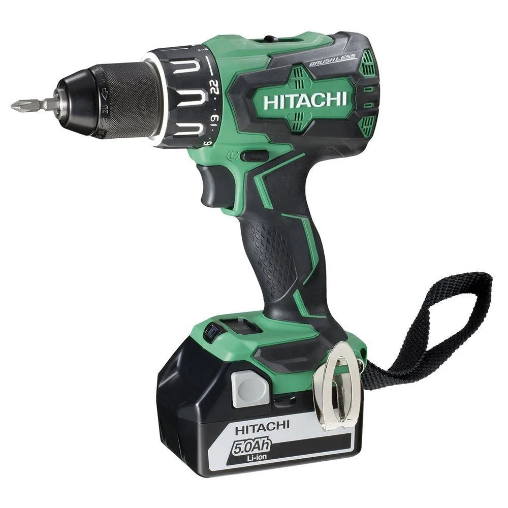 Hitachi DS14DBSL 14 4 Вольт/5.0Ah li ion 2 беспроводной бесщеточный Профессиональный