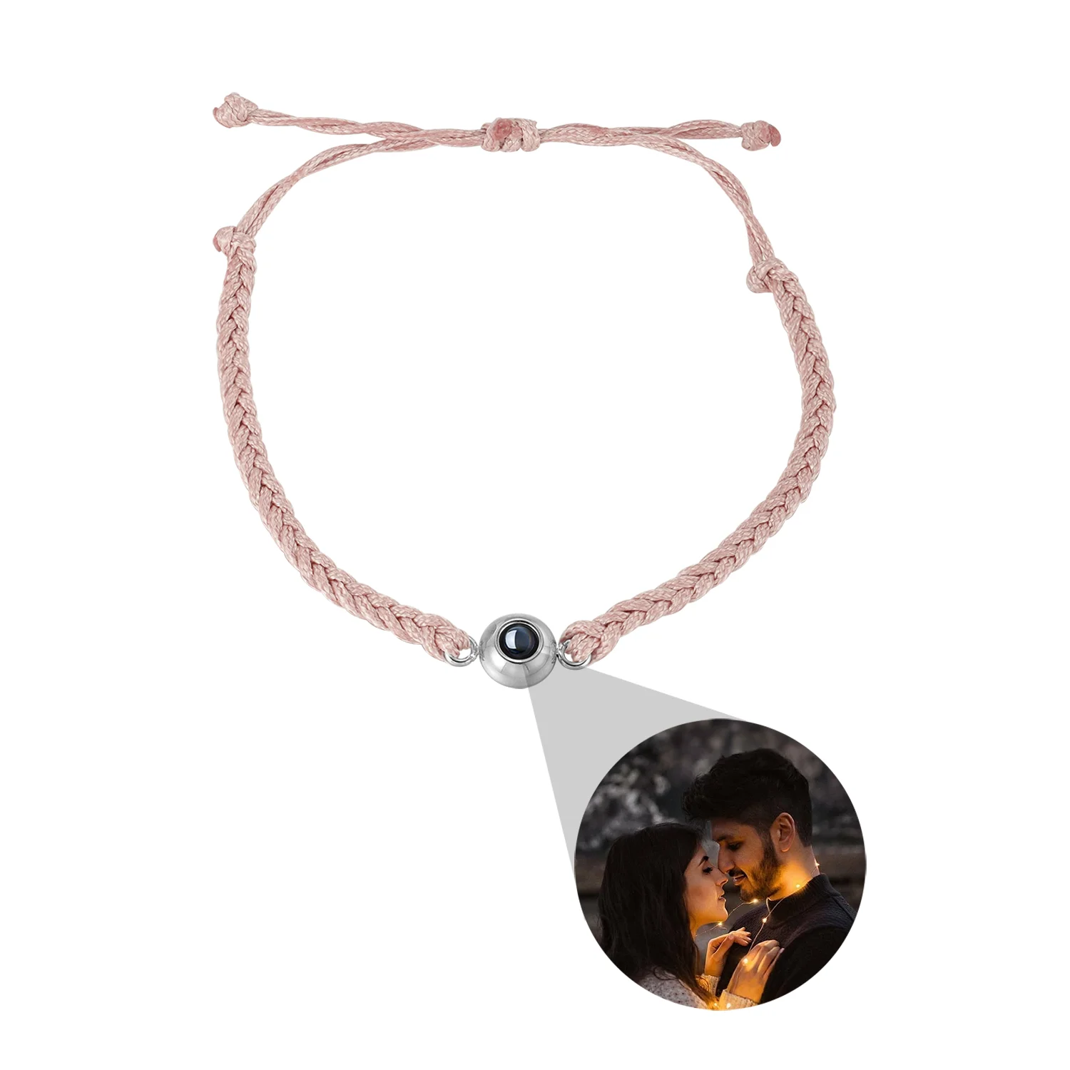 Персонализированные круглые Проекционные браслеты персонализированные