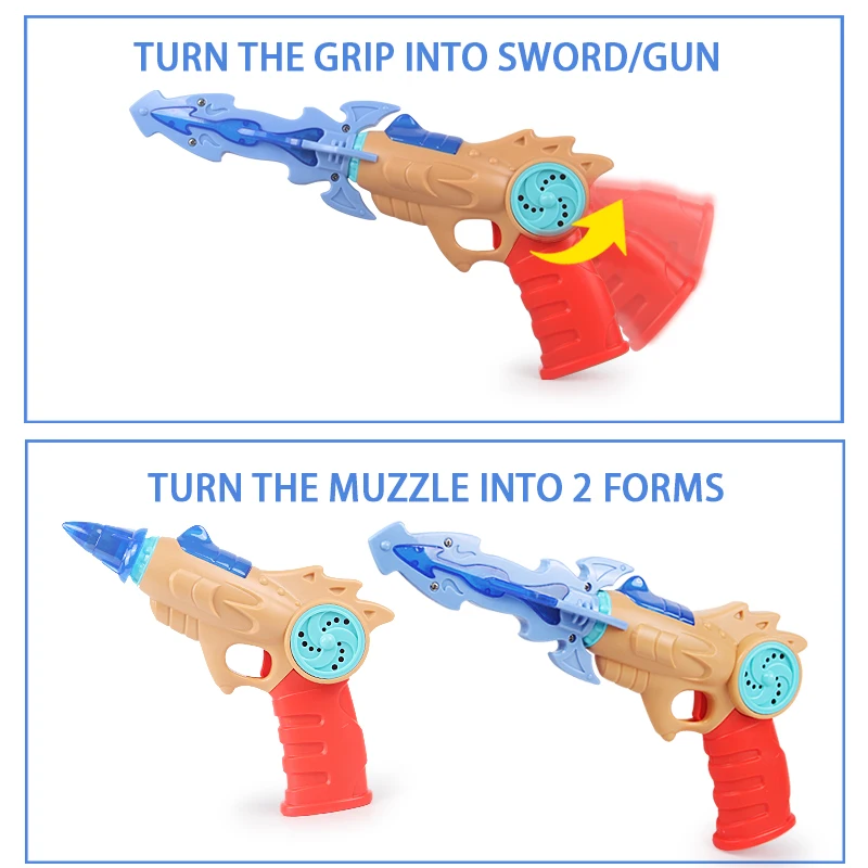 Детский Межзвездный пистолет-трансформер Игрушечная модель мордочка для