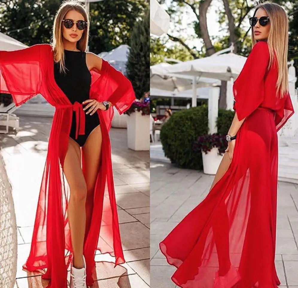 Женская накидка на бикини летняя пляжная одежда Солнцезащитная крышка модные