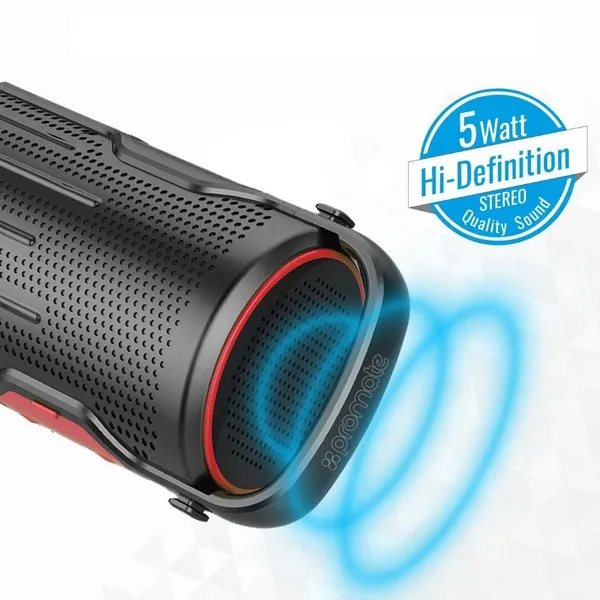 Портативная Bluetooth колонка Promate CampMate-2 (red) | Электроника