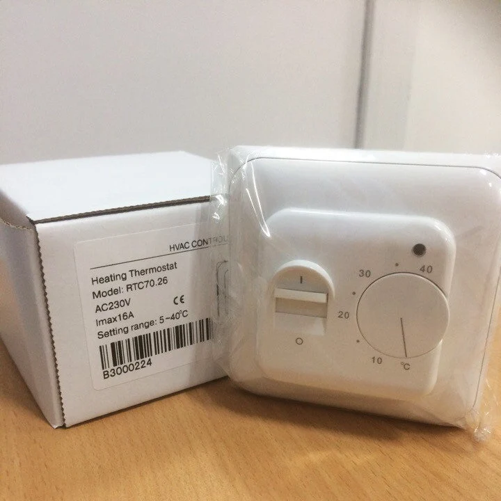 Терморегулятор MST1 / RTC 70.26 для теплого пола с 3 метровым датчиком в комплекте