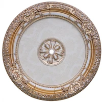 decorative round designed vintage looking ceiling medallion for chandeliers 90cm 35 43
