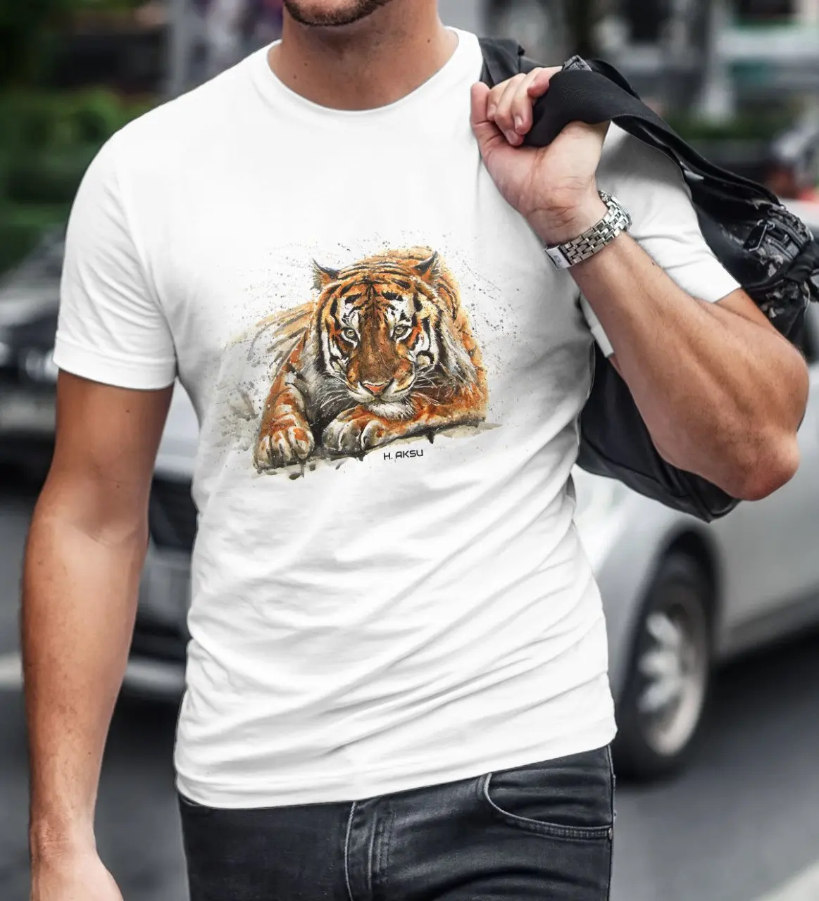 

Персонализированные трендовые мужские T-Shirt-2