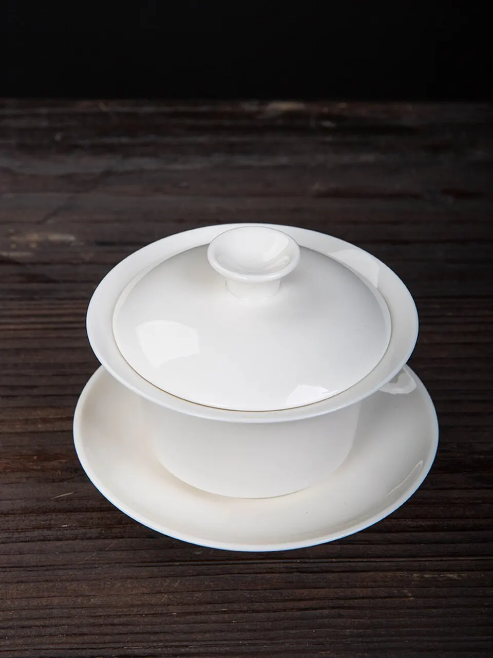 Большой белый чай Gongfu фарфор Gaiwan 200 мл 6 76 унций | Дом и сад