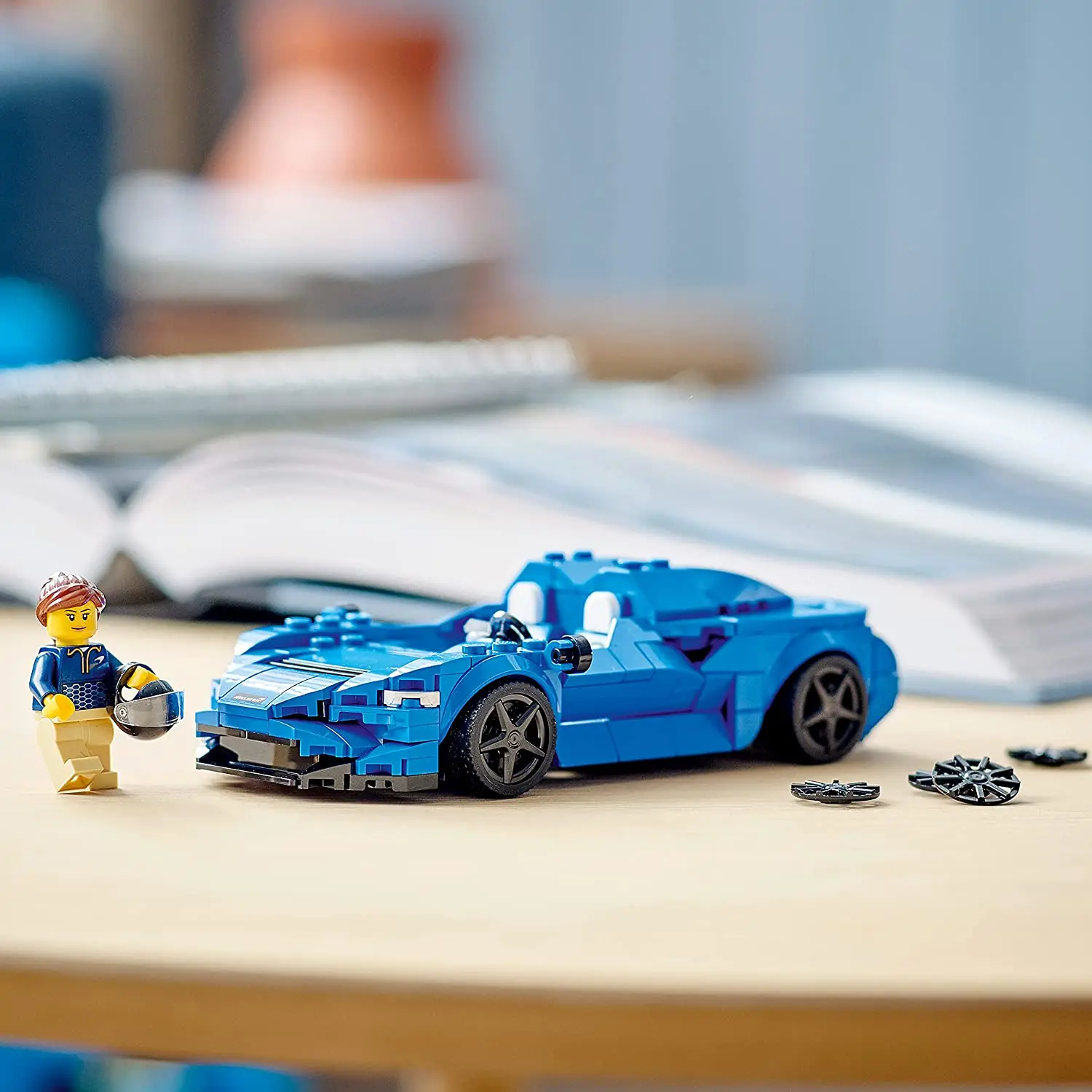 LEGO 76902 скоростные чемпионы McLaren Elva гоночный автомобиль игрушка для детей 7 + лет