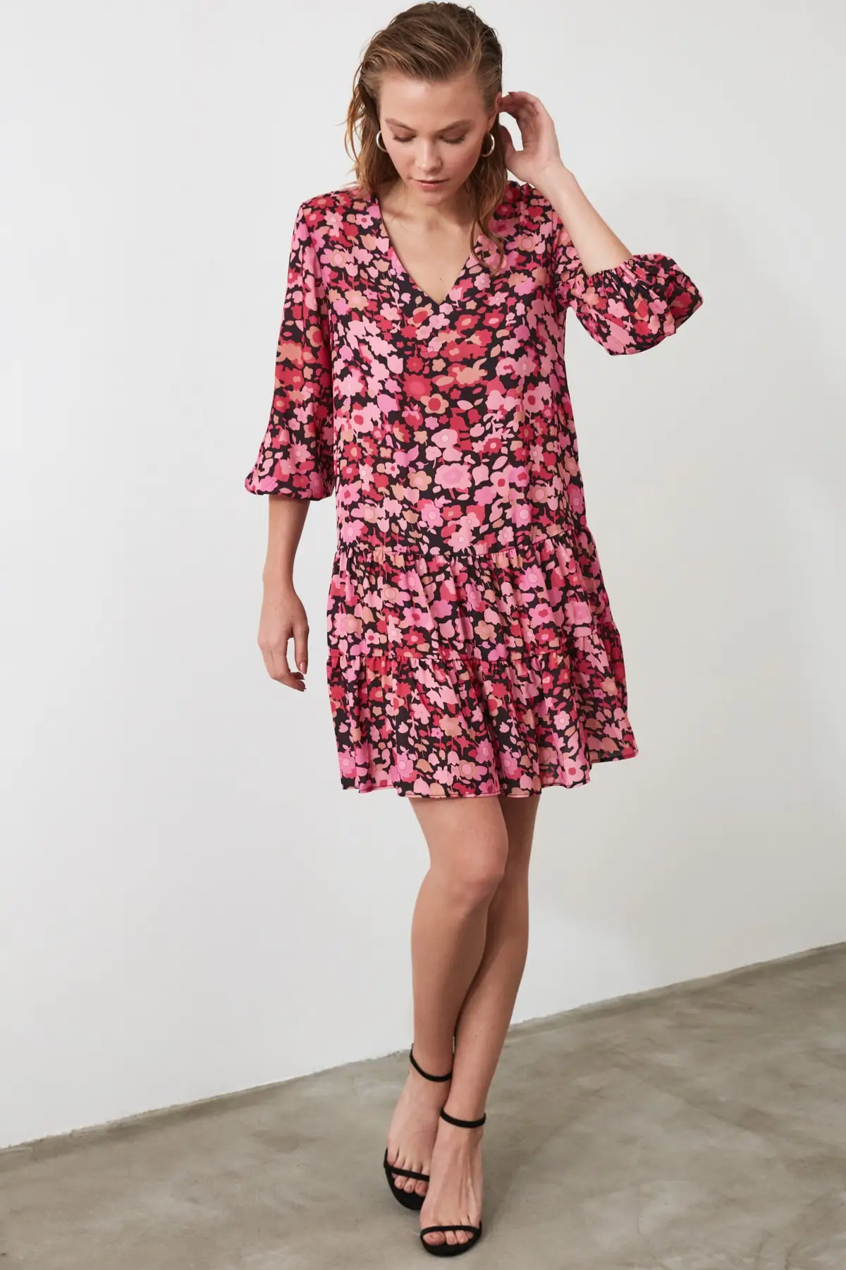 Платье с рисунком для женщин TWOSS20EL0413|Женские платья| |