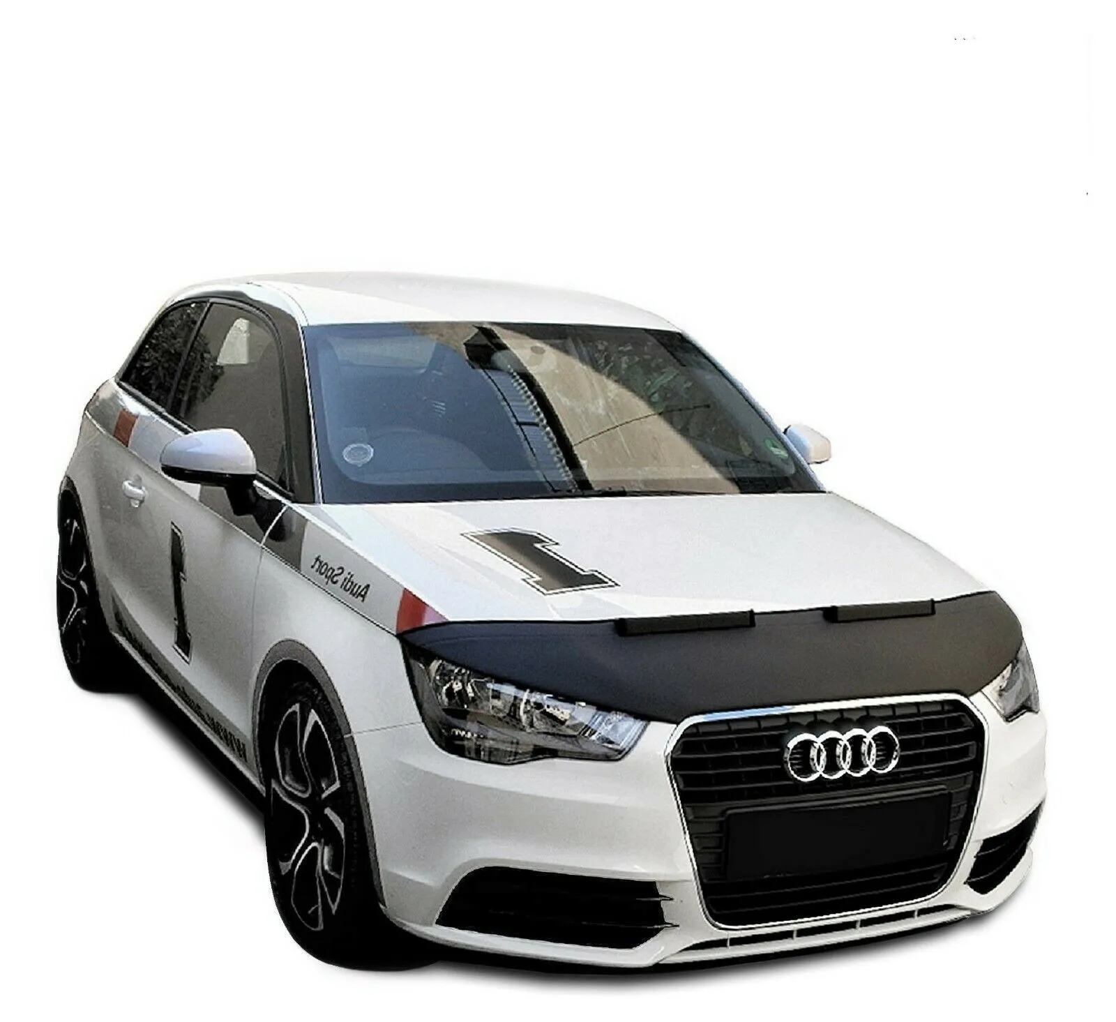 

Car Bonnet Mask Hood Bra Protector Pu Leather Stone guard Fits Audi A1 2010-2014