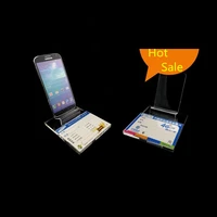 10pcs high quality acrylic mobile phone display stand phone bracket jewelry counter combination tray digital product holder