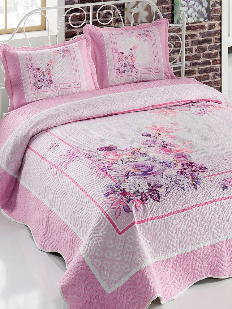 Двойное стеганое покрывало My одеяло Debra легкая стирка дышащая ткань низкая цена