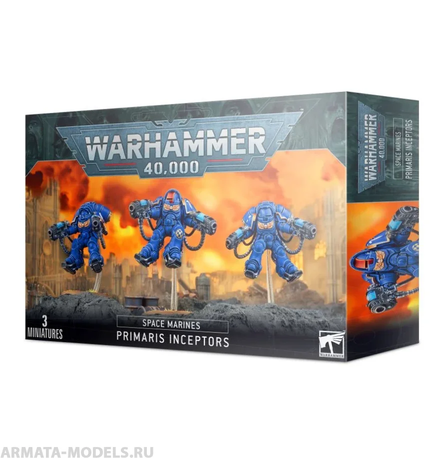 48-79GW Набор Космодесант. Примарисы Зачинатели Space Marines Primaris Inceptors - купить по