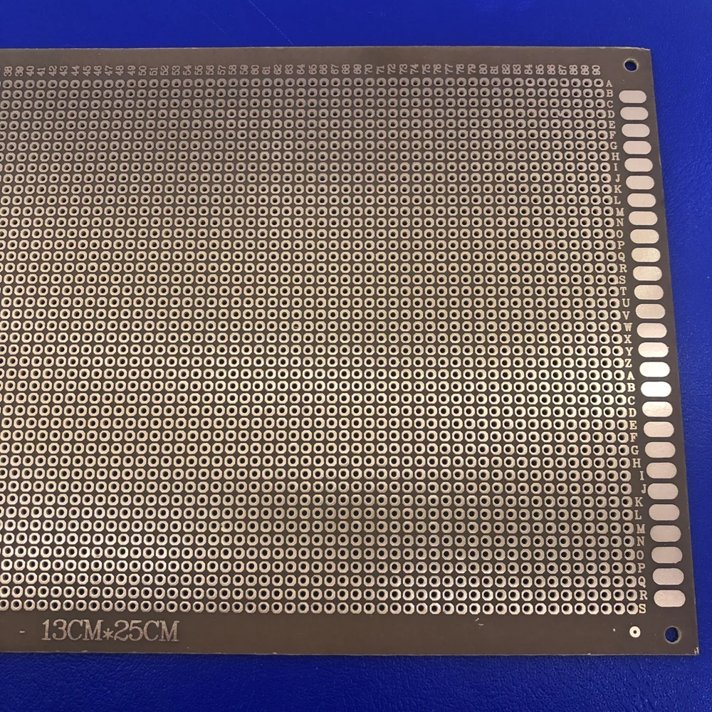 Лот 2 штуки Макетная печатная плата гетинакс 13х25 см 13*25 13 х 25 Односторонняя медь -