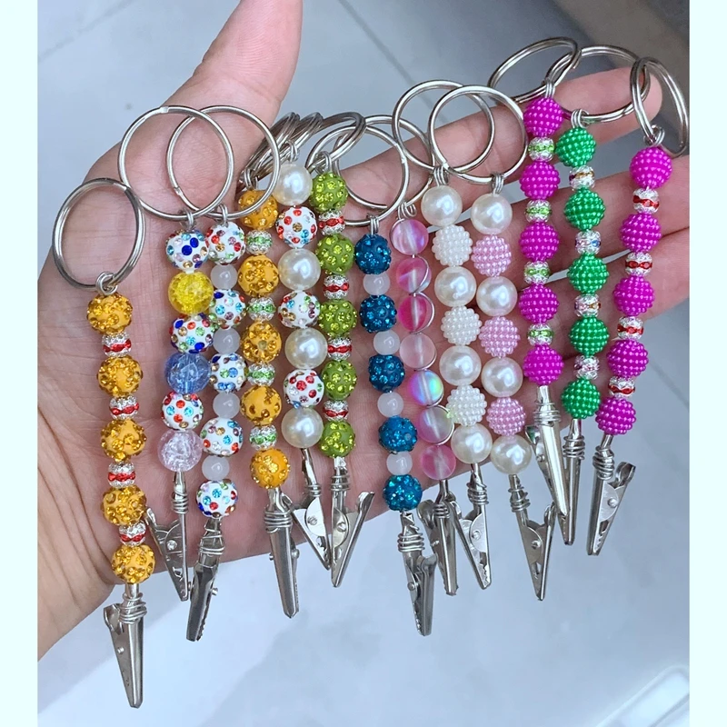 

Stock Multi-Use Keychain Clip-ATM Debit Card Holder/ Grabber-Long Nails