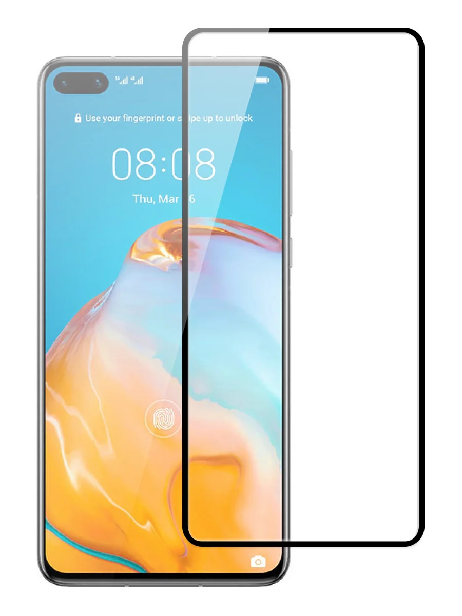Protective glass for HUAWEI P40 P30 P20 P40Pro lite E Lite Pro P Smart Plus 2020 2019 + full coverage free shipping | Мобильные