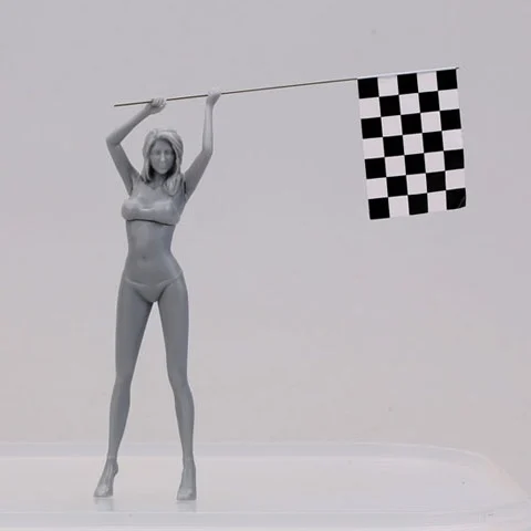 

1/24 Resin Model Figure GK , Unassembled and unpainted kit