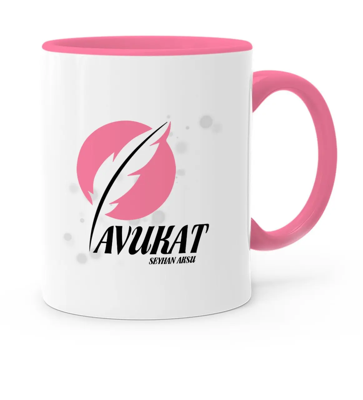 

Personalized Professional Attorney Pink Mug Cup-17