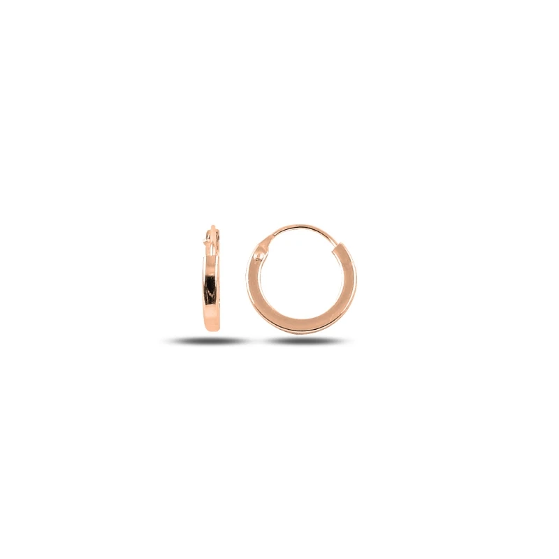 

Silver 925 Set 10mm Simple Ring Earrings