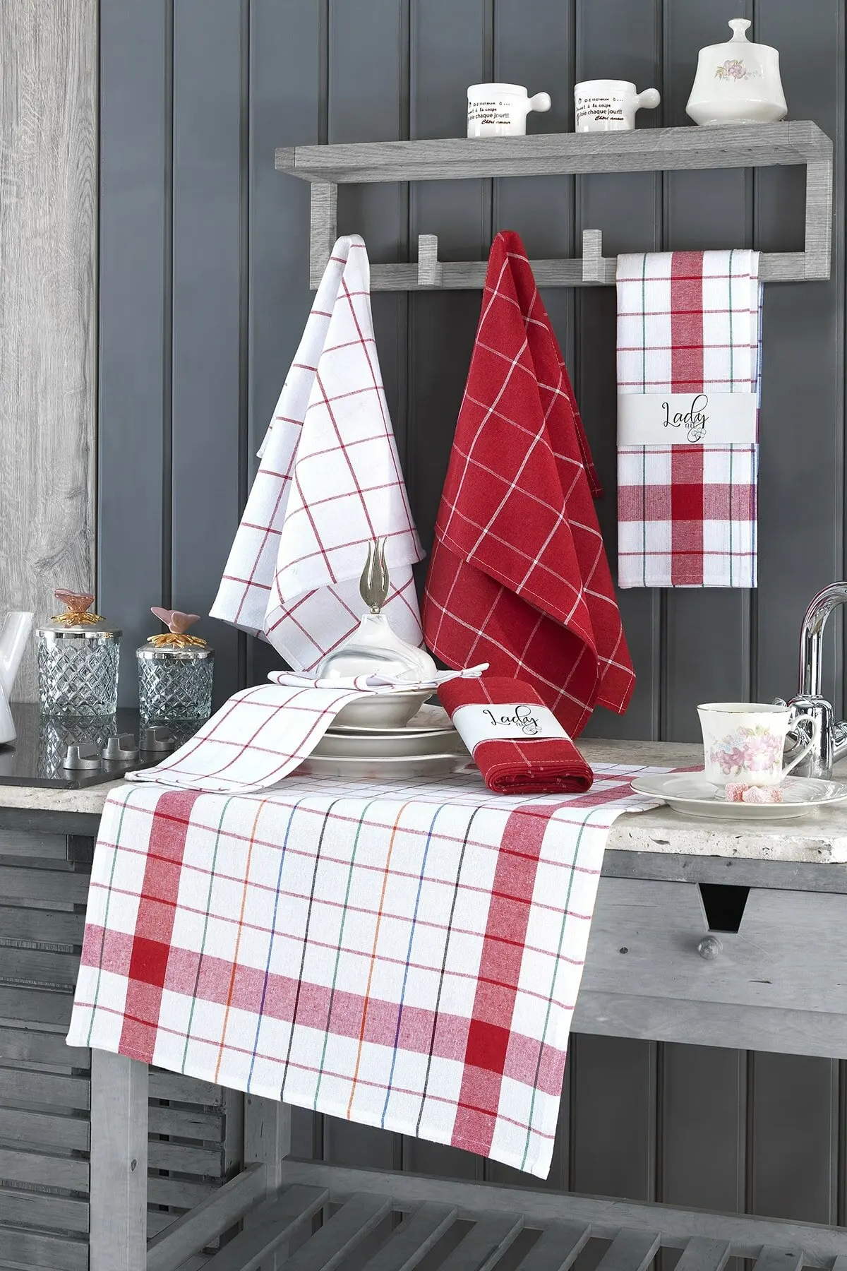 6pc super absorbent microfiber kitchen dish cloth drying cloth handkerchief towels tableware household cleaning towel kitchen free global shipping