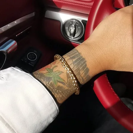 

KNITTING GOLD TITANIUM STEEL BRACELET 332060308