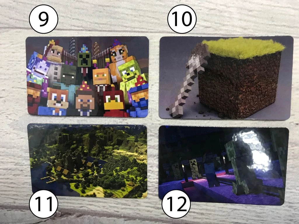 Магниты Майнкрафт Minecraft №3 | Дом и сад