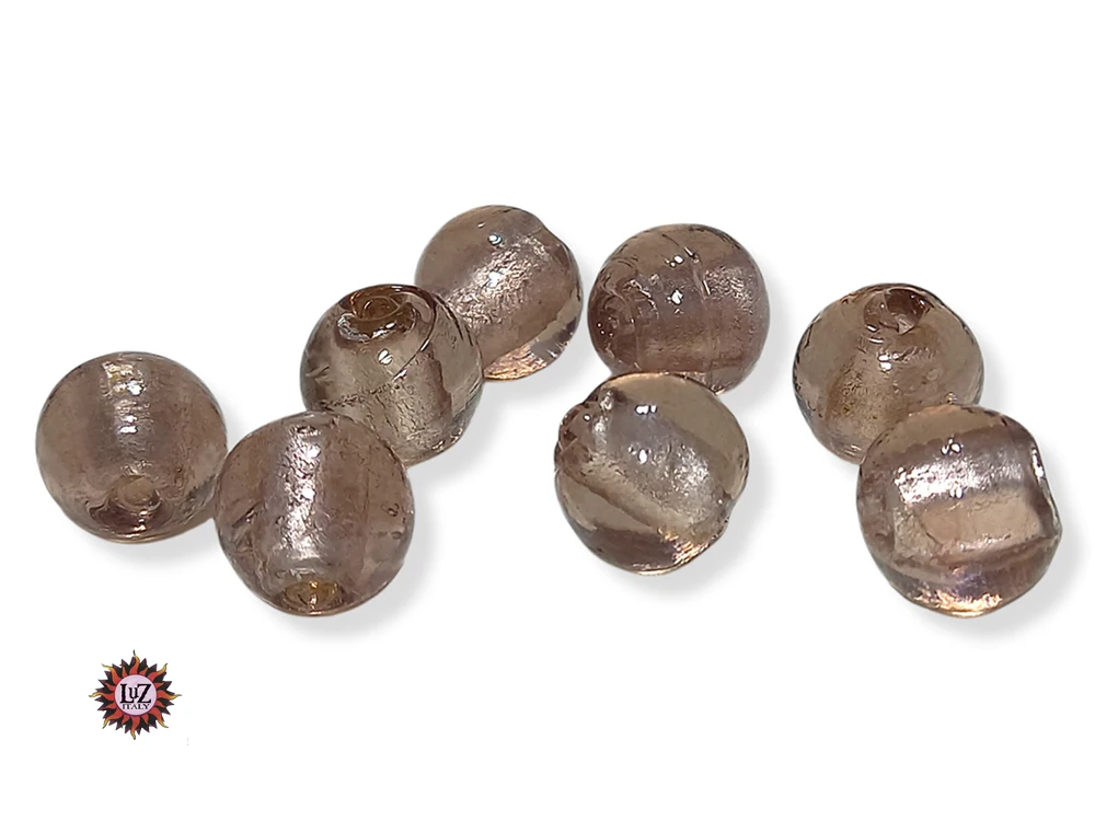 30 стеклянных бусин 12 м-круглый шар-светлый фотографический | Украшения и