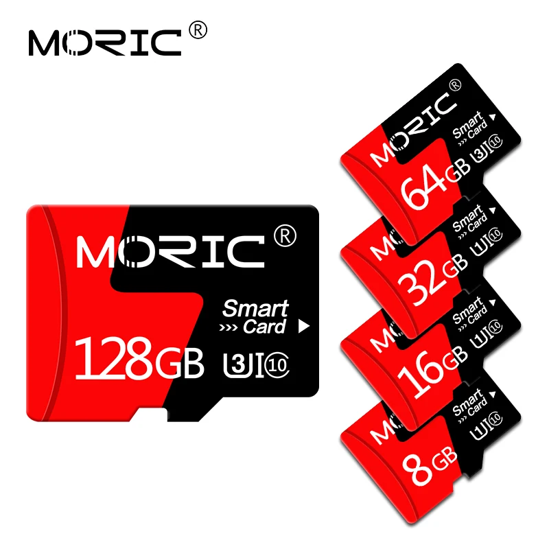 Карта памяти Moric micro SD 256 ГБ 128 64 32 16 8 высокоскоростная SD/TF флеш карта класса 10 для
